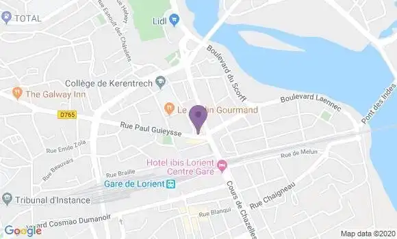 Localisation Caisse d