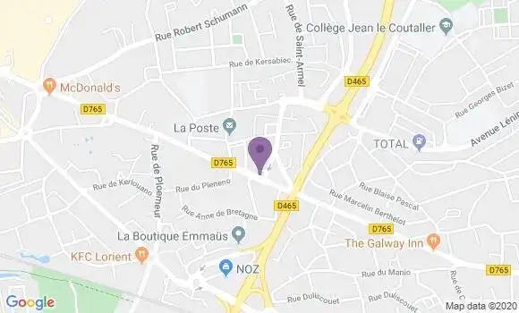 Localisation Caisse d