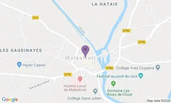Localisation Caisse d