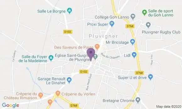 Localisation Caisse d