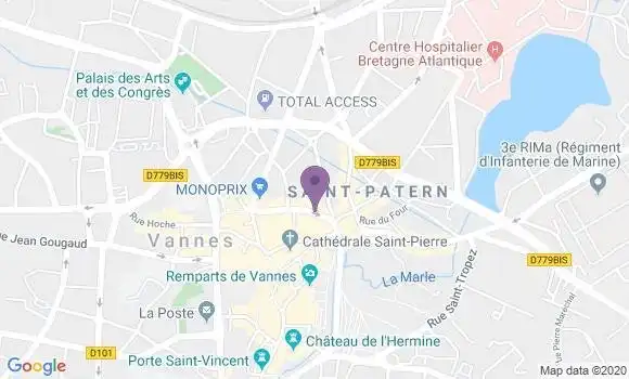 Localisation Caisse d