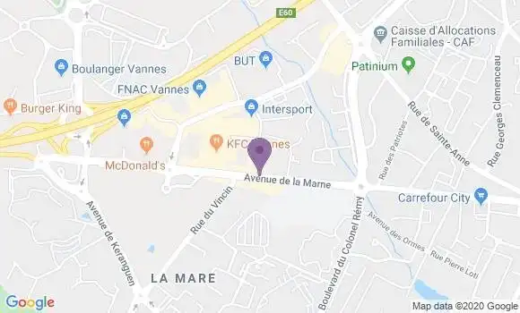 Localisation Caisse d