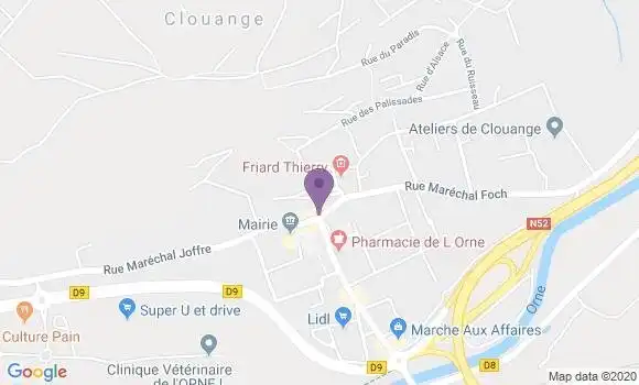 Localisation Caisse d