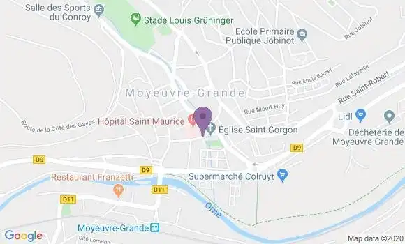 Localisation Caisse d