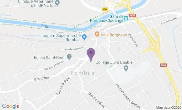 Localisation Caisse d