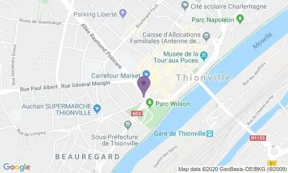 Localisation Caisse d