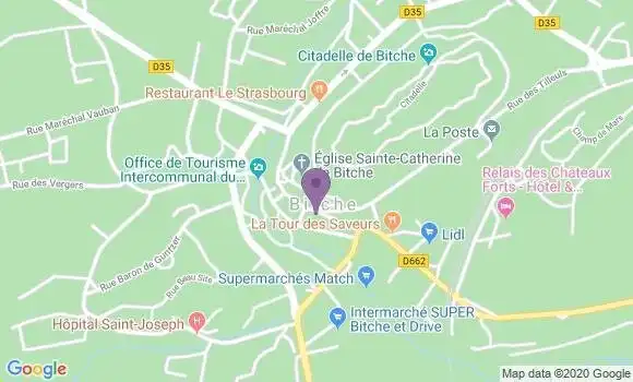 Localisation Caisse d