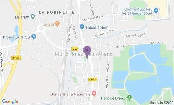Localisation Caisse d