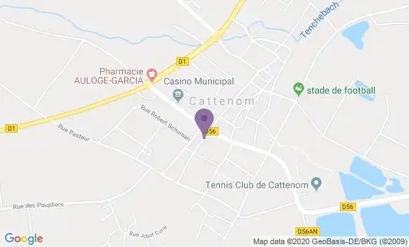 Localisation Caisse d