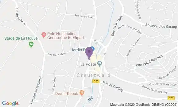 Localisation Caisse d