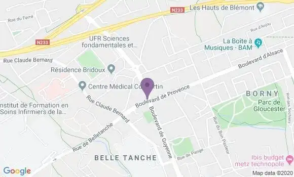 Localisation Caisse d