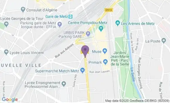 Localisation Caisse d