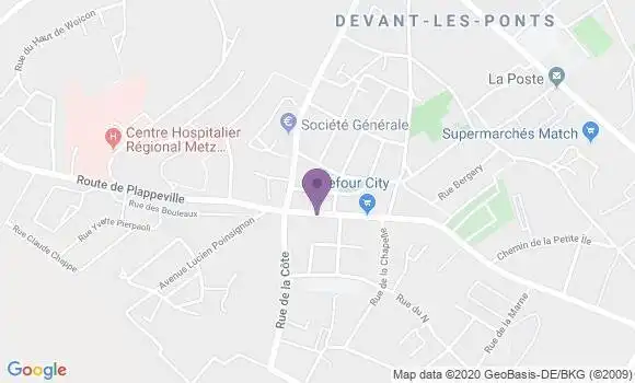 Localisation Caisse d