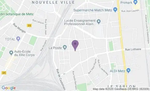 Localisation Caisse d