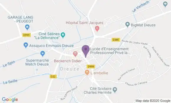 Localisation Caisse d
