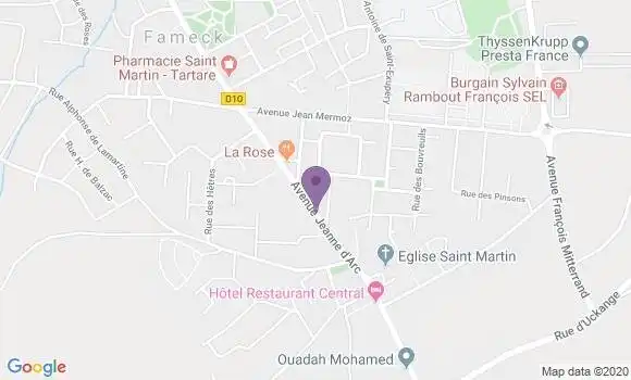 Localisation Caisse d