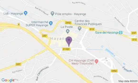 Localisation Caisse d