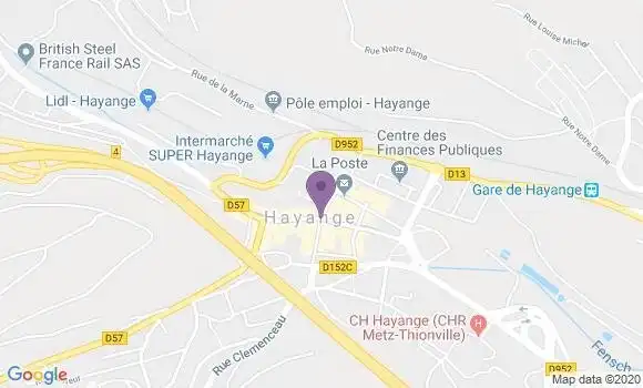 Localisation Caisse d