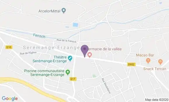 Localisation Caisse d