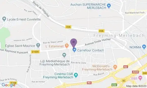 Localisation Caisse d