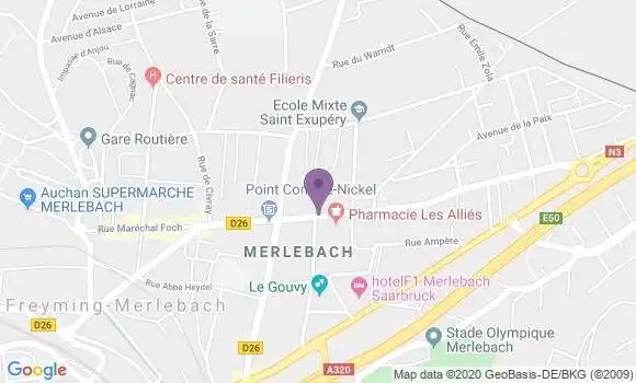 Localisation Caisse d