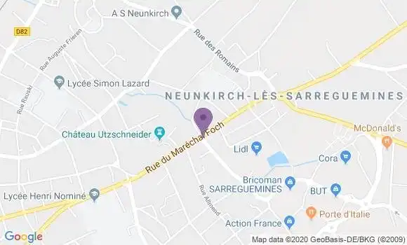 Localisation Caisse d