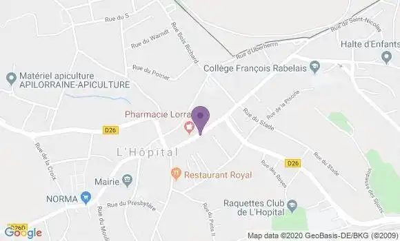 Localisation Caisse d