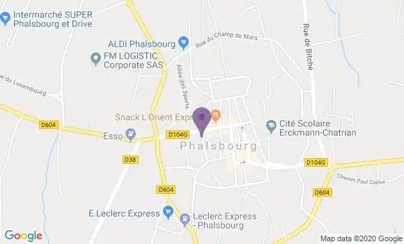 Localisation Caisse d
