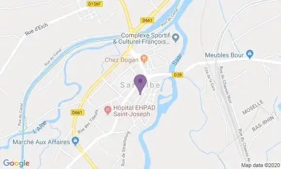 Localisation Caisse d