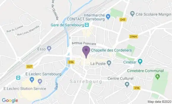 Localisation Caisse d