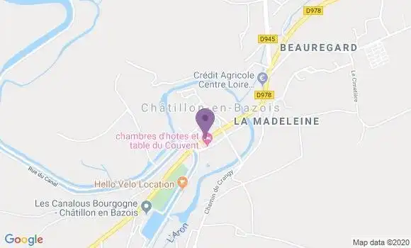 Localisation Caisse d