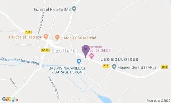 Localisation Caisse d
