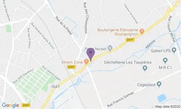 Localisation Caisse d