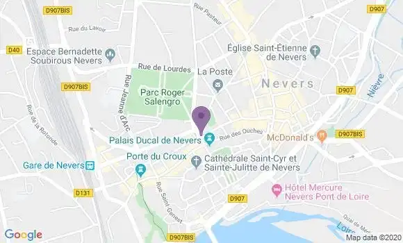 Localisation Caisse d