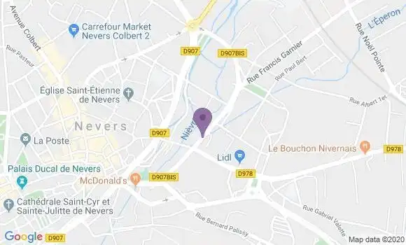 Localisation Caisse d