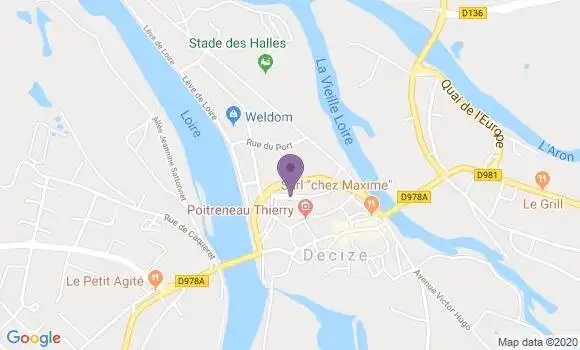 Localisation Caisse d