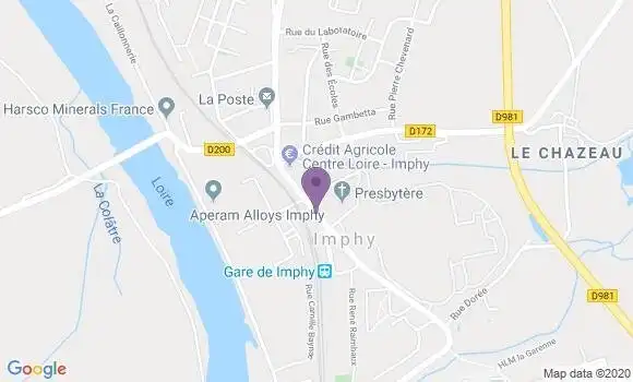 Localisation Caisse d