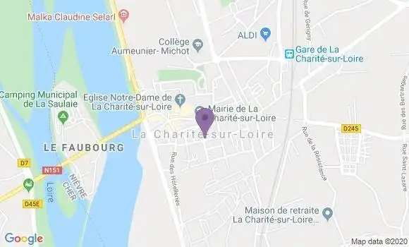 Localisation Caisse d