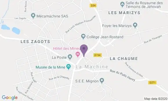 Localisation Caisse d