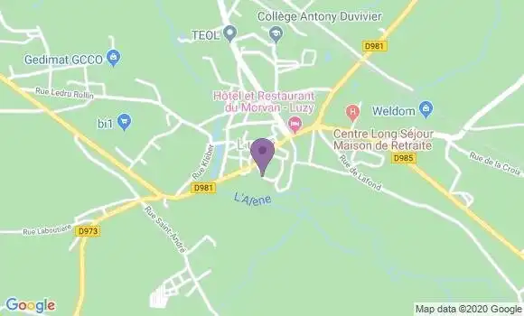 Localisation Caisse d