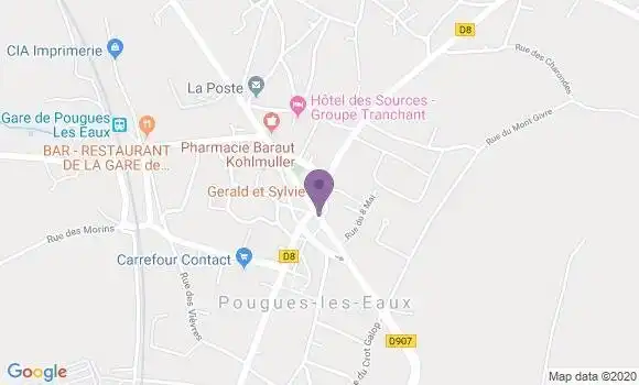Localisation Caisse d
