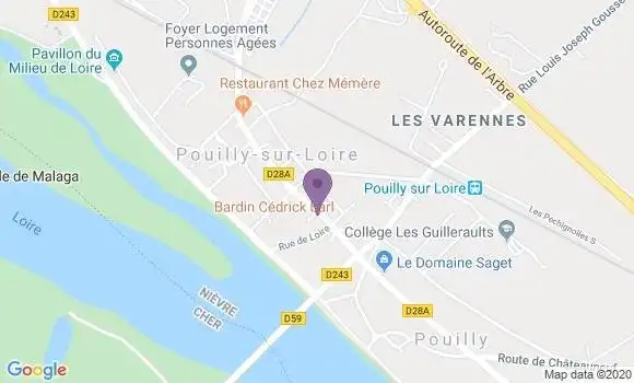Localisation Caisse d