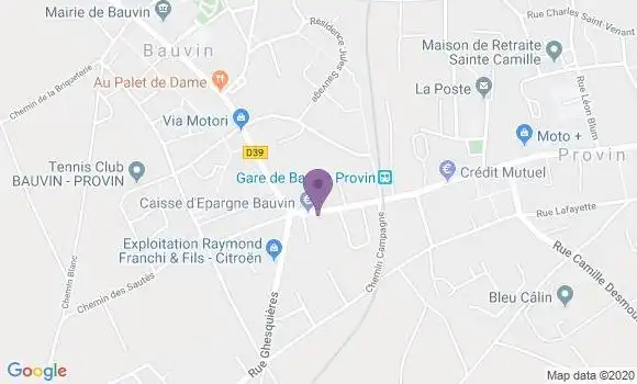 Localisation Caisse d