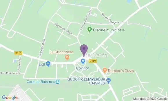 Localisation Caisse d