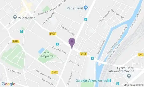 Localisation Caisse d