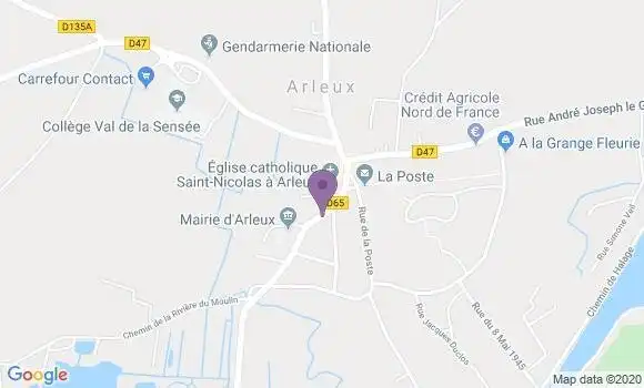 Localisation Caisse d