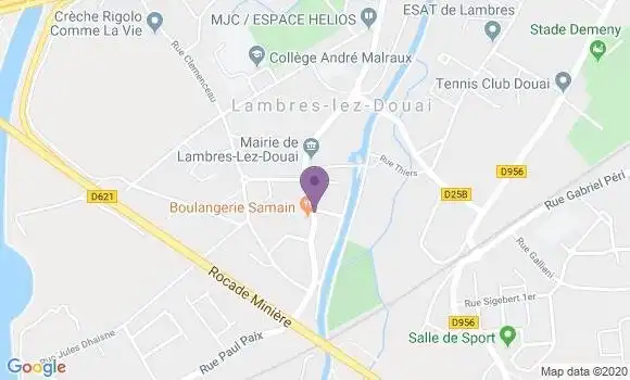 Localisation Caisse d