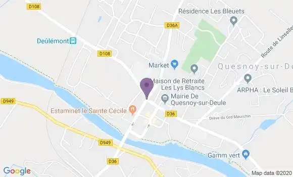 Localisation Caisse d