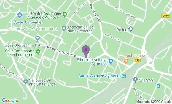 Localisation Caisse d