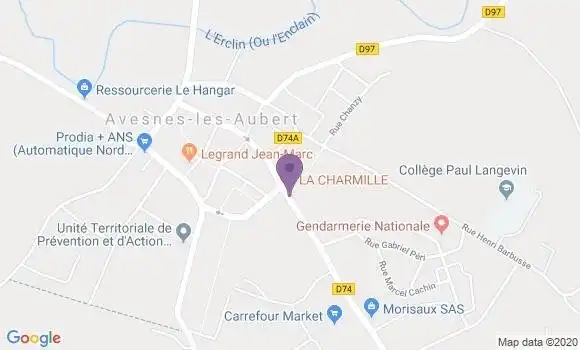Localisation Caisse d